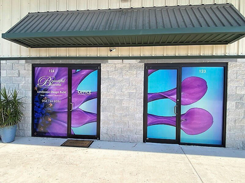 Jacksonville, FL St. Johns Bluff Storefront Wraps FASTSIGNS® of